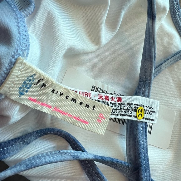 FP Movement by Free People Blue Tie-Dye Sports Bra - Picture 14 of 16